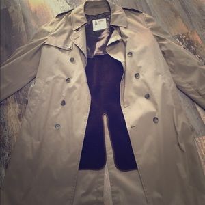 London Fog trench coat with removable liner